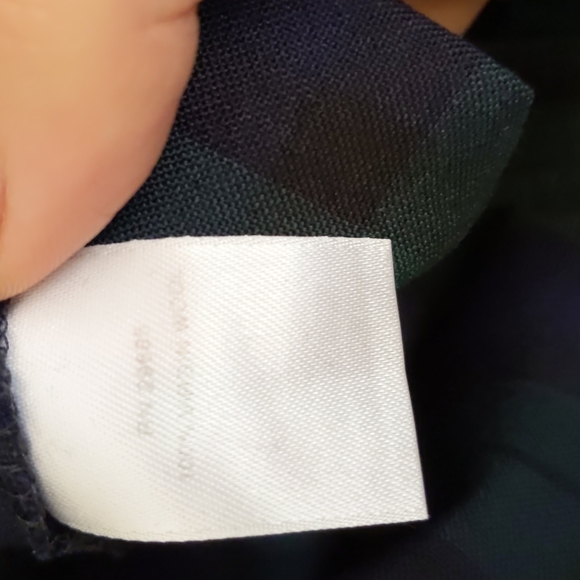 Vintage Pendleton Balck Watch Tartan Plaid Blouse - Picture 9 of 9